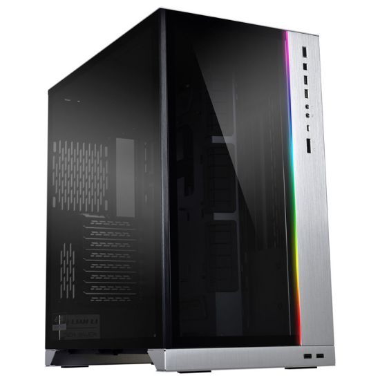 Lian Li O11 Dynamic XL ROG Certified Gümüş RGBli E-ATX Full Tower Gaming Kasa (G99.O11DXL-A.00) resmi