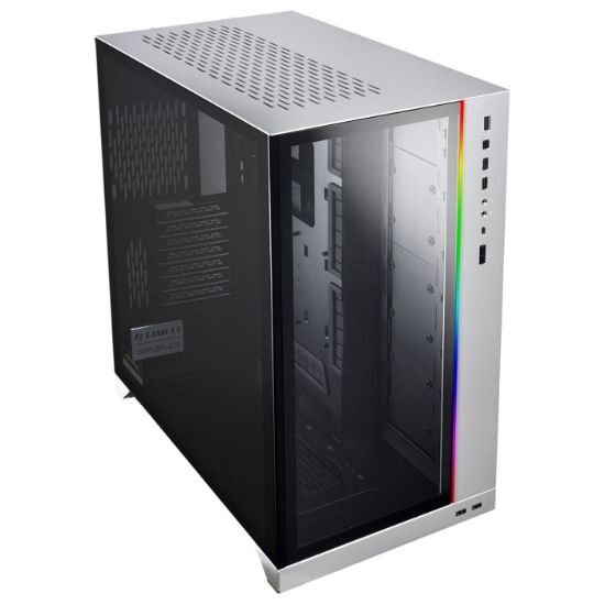 Lian Li O11 Dynamic XL ROG Certified Gümüş RGBli E-ATX Full Tower Gaming Kasa (G99.O11DXL-A.00) resmi