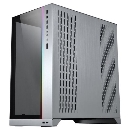 Lian Li O11 Dynamic XL ROG Certified Gümüş RGBli E-ATX Full Tower Gaming Kasa (G99.O11DXL-A.00) resmi