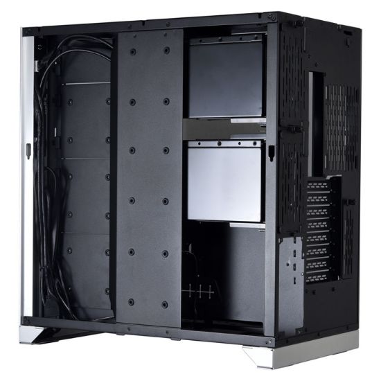 Lian Li O11 Dynamic XL ROG Certified Gümüş RGBli E-ATX Full Tower Gaming Kasa (G99.O11DXL-A.00) resmi