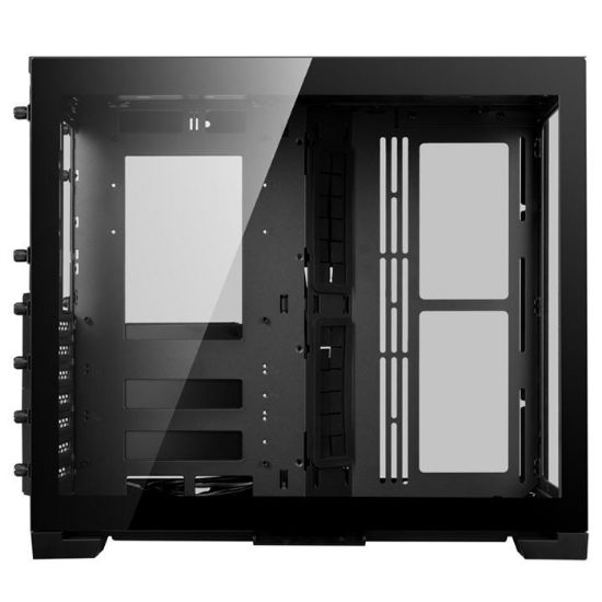 LIAN LI 011 DYNAMIC MINI BLACK MIDI ATX KASA (G99.O11DMI-X.00) resmi