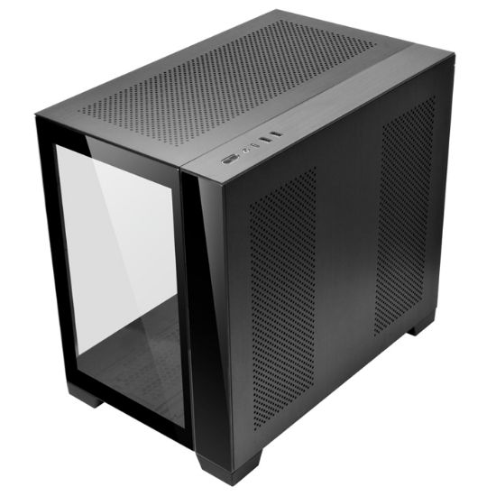 LIAN LI 011 DYNAMIC MINI BLACK MIDI ATX KASA (G99.O11DMI-X.00) resmi