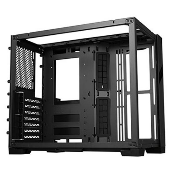 LIAN LI 011 DYNAMIC MINI BLACK MIDI ATX KASA (G99.O11DMI-X.00) resmi