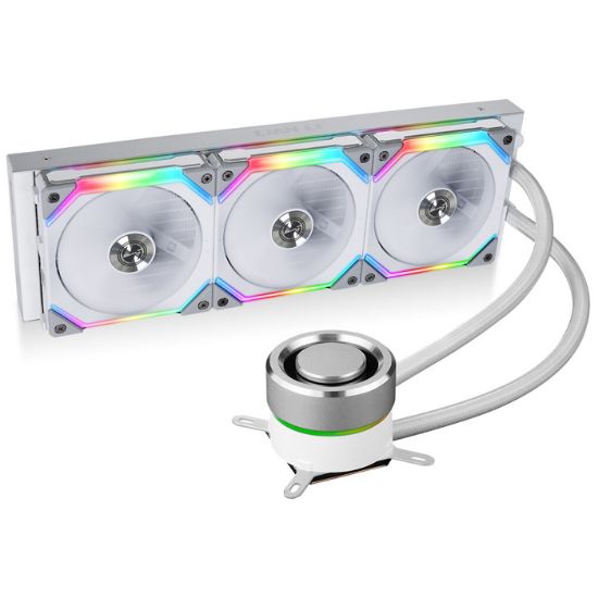 Lian Li Galahad AIO 360 UNI Fan SL Edition White 360mm RGB Beyaz İşlemci Sıvı Soğutucu resmi