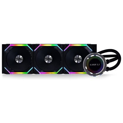 Lian Li Galahad AIO 360 UNI Fan SL Edition Black 360mm RGB Siyah İşlemci Sıvı Soğutucu resmi