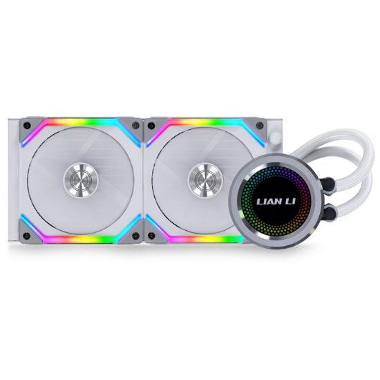 Lian Li Galahad AIO 240 UNI Fan SL Edition White 240mm RGB Beyaz İşlemci Sıvı Soğutucu resmi