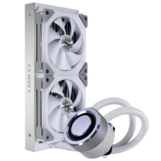 Lian Li Galahad AIO 240 UNI Fan SL Edition White 240mm RGB Beyaz İşlemci Sıvı Soğutucu resmi