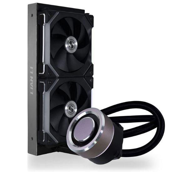 Lian Li Galahad AIO 240 UNI Fan SL Edition Black 240mm RGB Siyah İşlemci Sıvı Soğutucu resmi