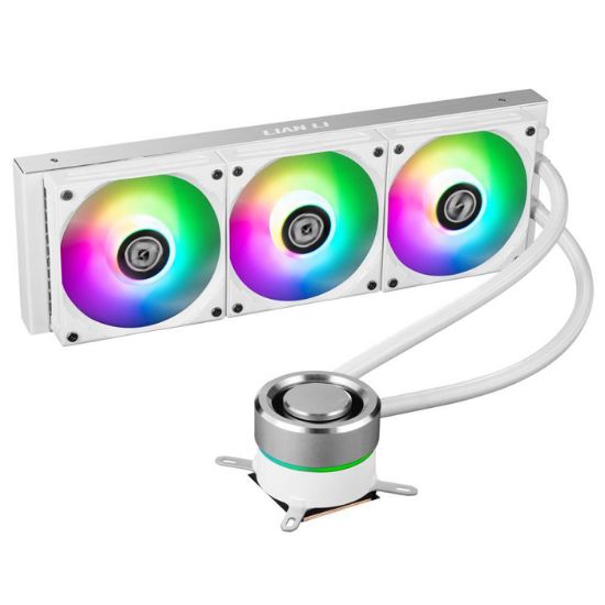 Lian Li Galahad AIO 360 White 360mm RGB Beyaz İşlemci Sıvı Soğutucu resmi