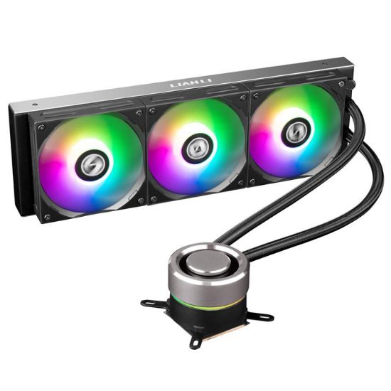 Lian Li Galahad AIO 360 Black 360mm RGB Siyah İşlemci Sıvı Soğutucu resmi