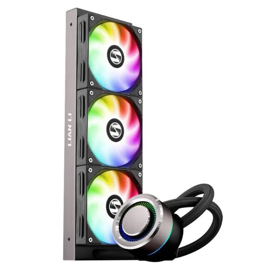 Lian Li Galahad AIO 360 Black 360mm RGB Siyah İşlemci Sıvı Soğutucu resmi