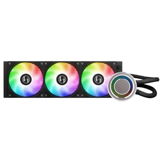 Lian Li Galahad AIO 360 Black 360mm RGB Siyah İşlemci Sıvı Soğutucu resmi