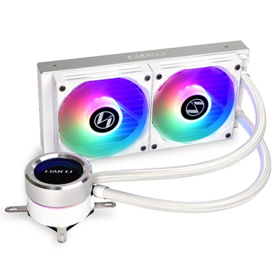 Lian Li Galahad AIO 240 White 240mm RGB Beyaz İşlemci Sıvı Soğutucu resmi