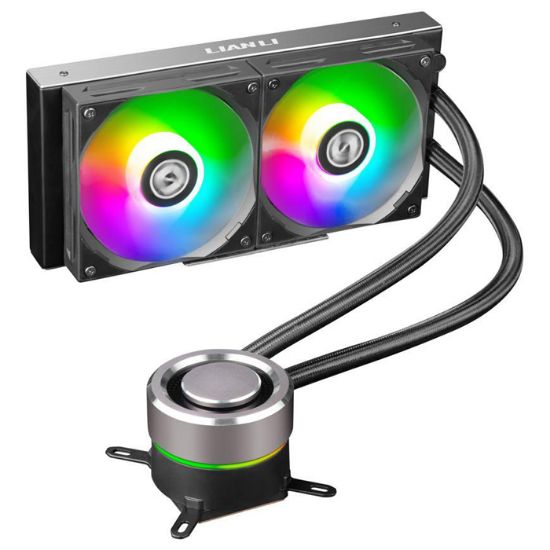 Lian Li Galahad AIO 240 Black 240mm RGB Siyah İşlemci Sıvı Soğutucu resmi