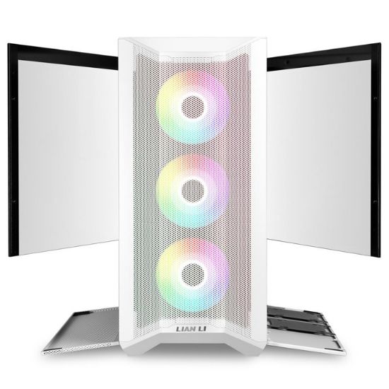 LIAN LI 011 Lancool II Mesh RGB MIDI E-ATX Beyaz KASA (G99.LAN2MRS.50) resmi