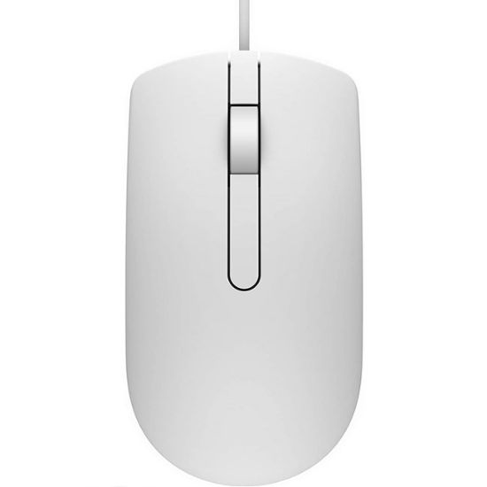 DELL MS116 OPTICAL KABLOLU MOUSE BEYAZ  (570-AAIP) resmi