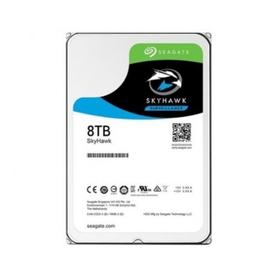 8TB SEAGATE SKYHAWK 256 MB 7/24 RV ST8000VX010 resmi