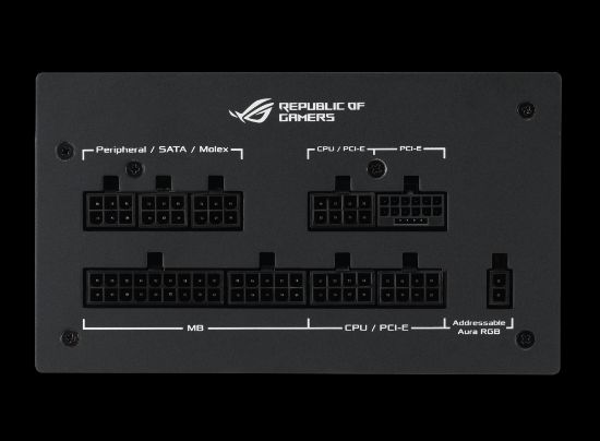 ASUS ROG-STRIX-850G-AURA POWER SUPPLY resmi