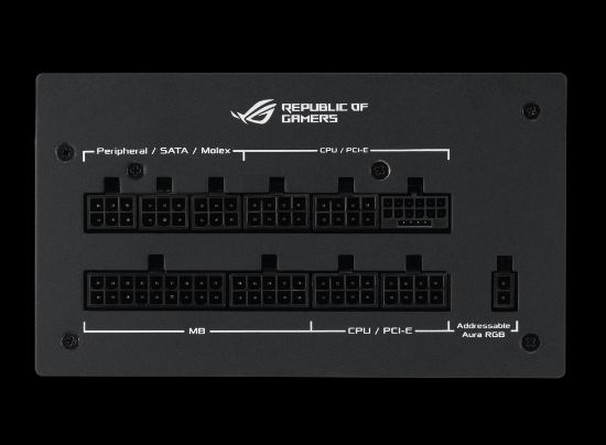 ASUS ROG-STRIX-1000G-AURA POWER SUPPLY resmi