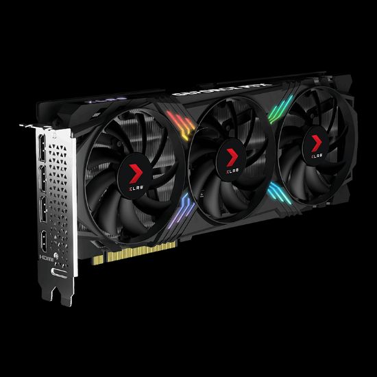 PNY RTX 4070 XLR8 Gaming VERTO RGB 12 GB GDDR6X 192Bit (VCG407012TFXXPB1) resmi