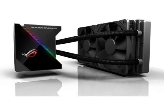 ASUS ROG RYUJIN 240 120MM AURA SYNC RGB CPU SIVI resmi