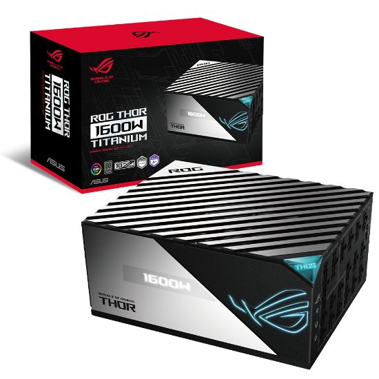 ASUS ROG-THOR-1600T-GAMING TITANIUM 1600W POWER SUPPLY resmi