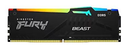 16GB KINGSTON FURY BEAST DDR5 RGB 5600Mhz KF556C40BBA-16 resmi