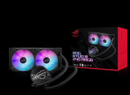 ASUS ROG RYUO III 240 ARGB 240MM SIVI SOĞUTUCU resmi