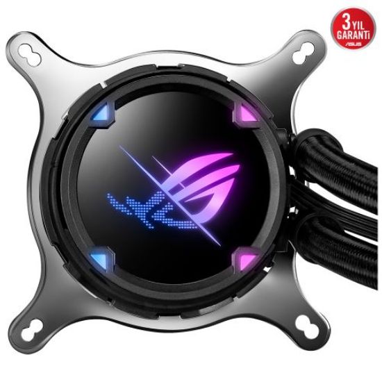 ASUS ROG STRIX LC II 240 ARGB AURA 120MM S.SOĞUTUC resmi