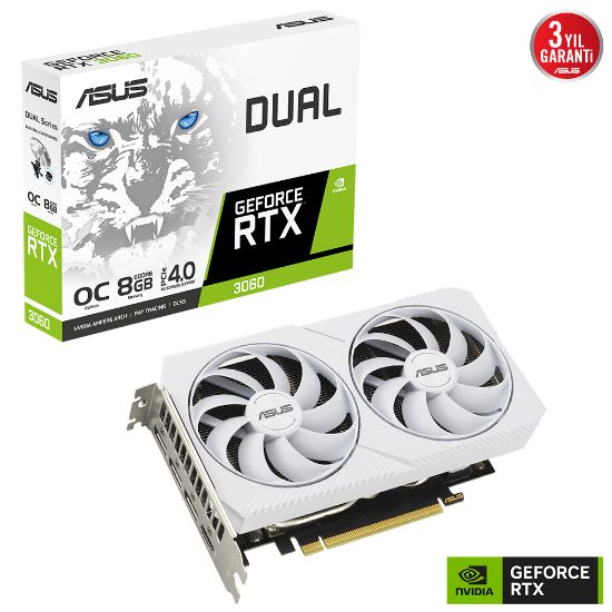 ASUS DUAL-RTX3060-OI GAMING X TRIO 8G GDDR6 HDMI DP 128BIT resmi