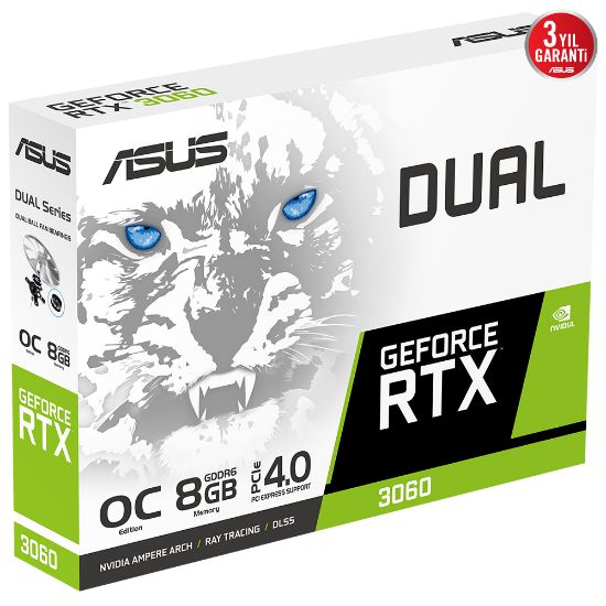 ASUS DUAL-RTX3060-OI GAMING X TRIO 8G GDDR6 HDMI DP 128BIT resmi