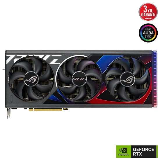 ASUS ROG-STRIX-RTX4090-O24G-GAMING GDDR6X 384Bit resmi