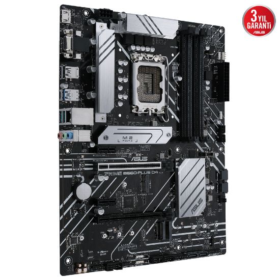 ASUS PRIME B660-PLUS D4 DDR4 5066MHz(OC) M.2 HDMI DP ATX 1700p resmi