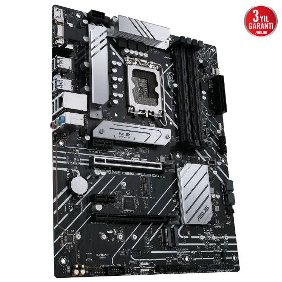 ASUS PRIME B660-PLUS D4 DDR4 5066MHz(OC) M.2 HDMI DP ATX 1700p resmi