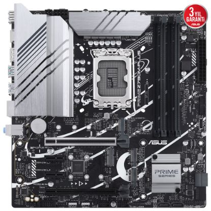 ASUS PRIME Z790M-PLUS DDR5 7200Mhz(OC) M.2 HDMI DP mATX 1700p resmi