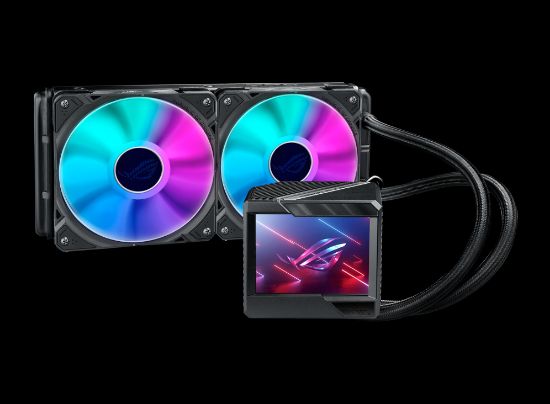 ASUS ROG RYUJIN II 240 ARGB V2 OLED SIVI SOĞUTUCU resmi