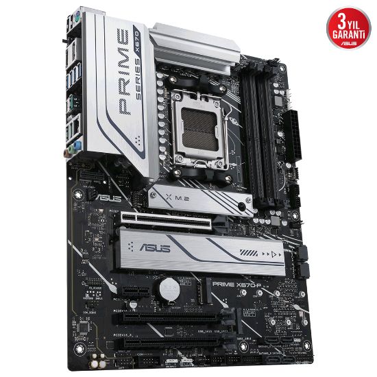 ASUS PRIME X670-P AM5 DDR5 6400Mhz+(OC) DP HDMI AM5 resmi