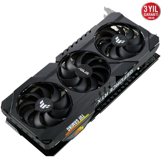 ASUS TUF-RTX3060-O12G-V2-GAMING 12GB GDDR6 DP HDMI 192BİT resmi