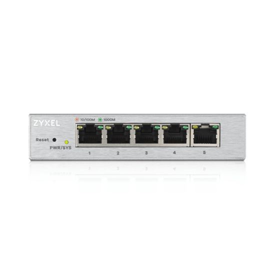 ZYXEL GS1200-5 5PORT GIGABIT WEB YÖNETİLİR SWITCH resmi