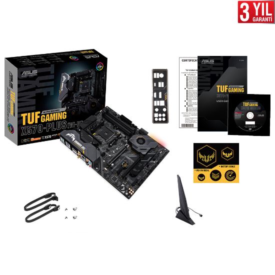 ASUS TUF GAMING X570-PLUS WI-FI DDR4  M.2 AM4 resmi