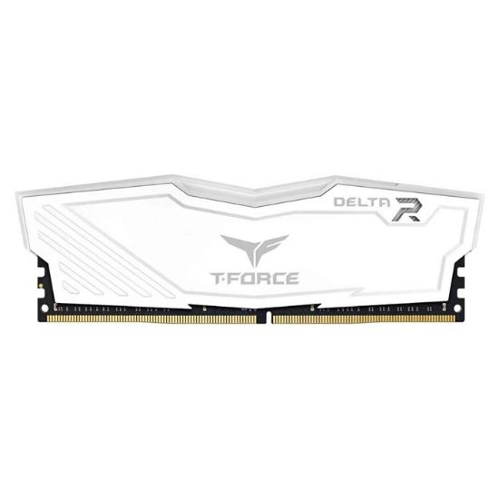 Team T-Force Delta RGB White 32GB (2x16GB) 3200MHz CL16 DDR4 Gaming Ram (TF4D432G3200HC16FDC01) resmi