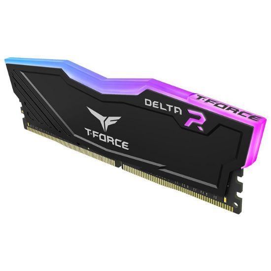 Team T-Force Delta RGB Black 32GB (2x16GB) 3200MHz CL16 DDR4 Gaming Ram (TF3D432G3200HC16FDC01) resmi