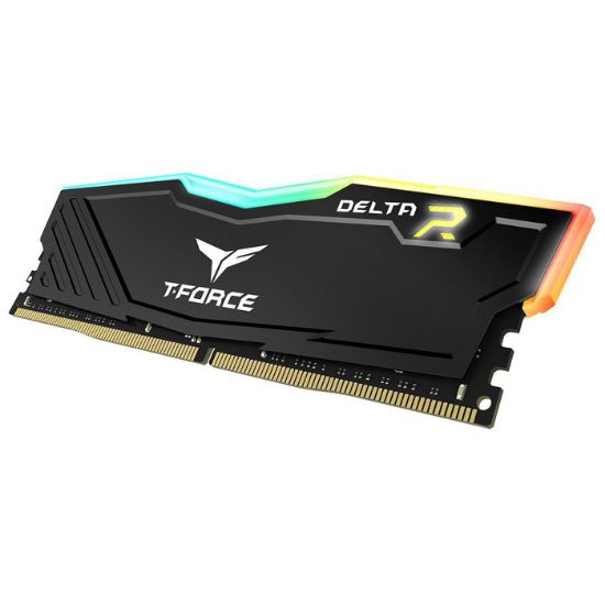 Team T-Force Delta RGB Black 32GB (2x16GB) 3200MHz CL16 DDR4 Gaming Ram (TF3D432G3200HC16FDC01) resmi