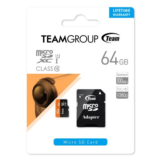 Team MICRO SDHC 64GB UHS-I SD Kart TUSDX64GUHS03 resmi