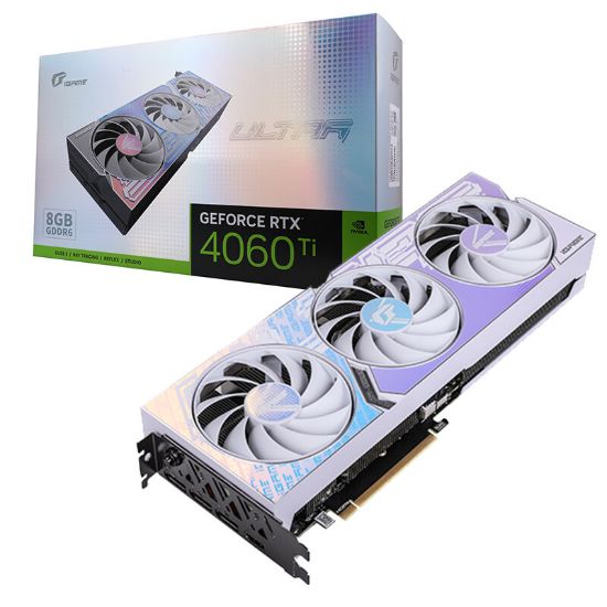 COLORFUL iGame RTX 4060 Ti Ultra 8GB GDDR6 128Bit (W OC 8GB-V) resmi