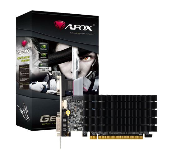 AFOX GEFORCE G210 1GB DDR3 64Bit (AF210-1024D3L5-V2) resmi