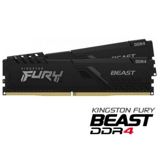 32GB KINGSTON FURY DDR4 3200Mhz KF432C16BB1K2/32 resmi