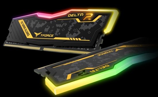 32 GB DDR4 3200M T-FORCE DELTA RGB TUF YELLOW 16x2 resmi