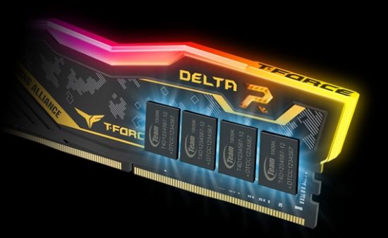 32 GB DDR4 3200M T-FORCE DELTA RGB TUF YELLOW 16x2 resmi