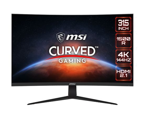 31.5 MSI G321CU VA QHD 144HZ 1MS HDMI DP TYPE C resmi